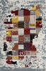 Modern Multicolor Hand Tufted 50 X 80 Area Rug 902-146869 Thumb 0