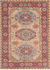 Kazak Beige Hand Knotted 38 X 53  Area Rug 700-146871 Thumb 0