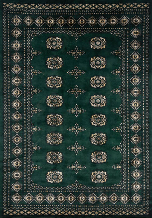 Bokhara Green Hand Knotted 42 X 510 Area Rug 700-146872 Image 0