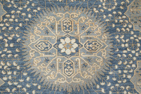 Chobi Grey Hand Knotted 811 X 123 Area Rug 700-146873 Image 5