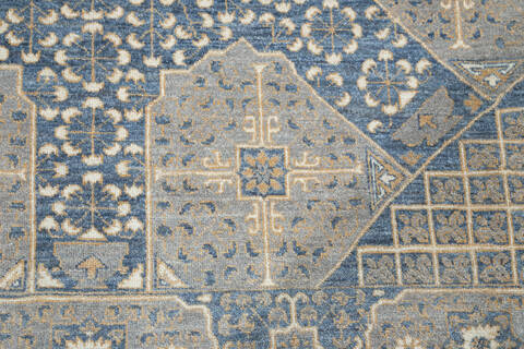 Chobi Grey Hand Knotted 811 X 123 Area Rug 700-146873 Image 6