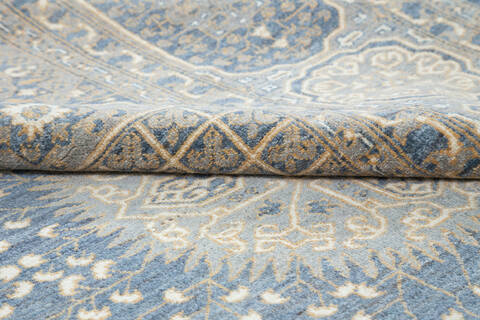 Chobi Grey Hand Knotted 811 X 123 Area Rug 700-146873 Image 8