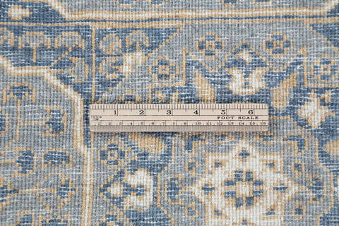Chobi Grey Hand Knotted 811 X 123 Area Rug 700-146873 Image 9