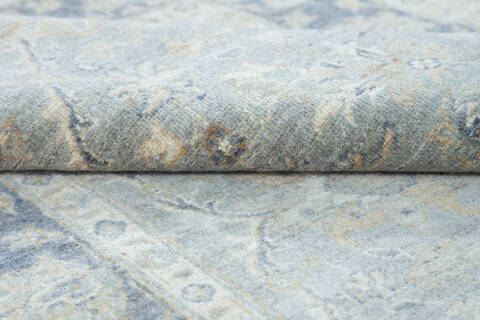 Chobi Grey Hand Knotted 311 X 60 Area Rug 700-146876 Image 5