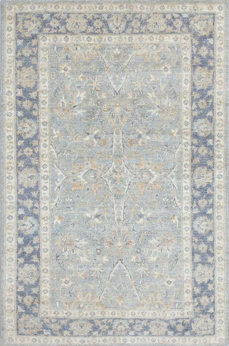 Chobi Grey Hand Knotted 311 X 60 Area Rug 700-146876 Image 0