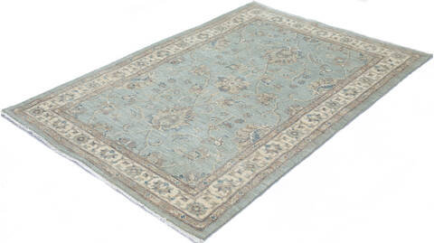 Chobi Grey Hand Knotted 40 X 511 Area Rug 700-146877 Image 2