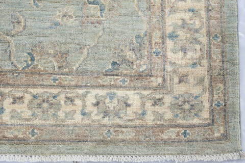 Chobi Grey Hand Knotted 40 X 511 Area Rug 700-146877 Image 3