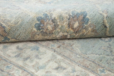 Chobi Grey Hand Knotted 40 X 511 Area Rug 700-146877 Image 5