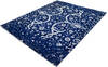 Chobi Blue Hand Knotted 82 X 100 Area Rug 700-146878 Thumb 2
