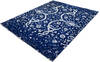 Chobi Blue Hand Knotted 82 X 100  Area Rug 700-146878 Thumb 2