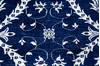 Chobi Blue Hand Knotted 82 X 100 Area Rug 700-146878 Thumb 6