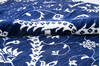 Chobi Blue Hand Knotted 82 X 100 Area Rug 700-146878 Thumb 7