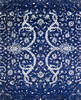 Chobi Blue Hand Knotted 82 X 100 Area Rug 700-146878 Thumb 0