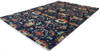 Chobi Blue Hand Knotted 511 X 90  Area Rug 700-146883 Thumb 2