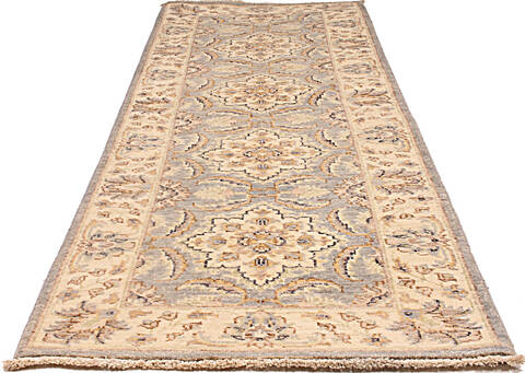 Ziegler Beige Runner Hand Knotted 510 X 20 Area Rug 254-146891 Image 2