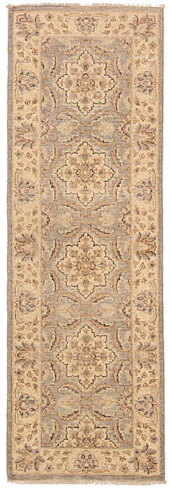 Ziegler Beige Runner Hand Knotted 510 X 20 Area Rug 254-146891 Image 0