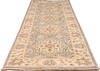 Ziegler Beige Runner Hand Knotted 510 X 20 Area Rug 254-146891 Thumb 2