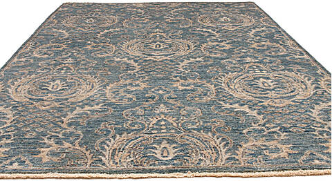 Ferahan Blue Hand Knotted 60 X 310 Area Rug 254-146892 Image 2