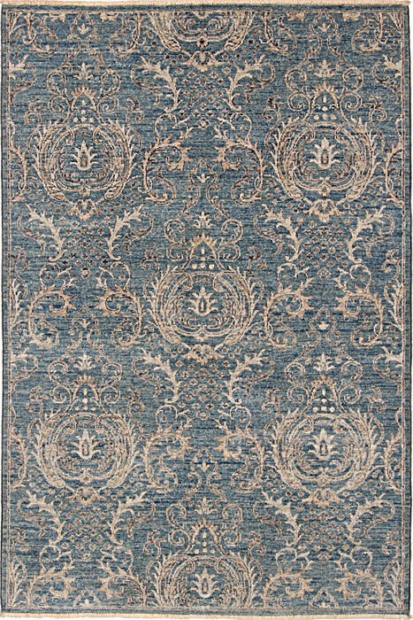 Ferahan Blue Hand Knotted 60 X 310 Area Rug 254-146892 Image 0