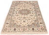 Nain Beige Hand Knotted 53 X 31  Area Rug 254-146893 Thumb 1