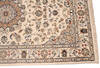 Nain Beige Hand Knotted 53 X 31  Area Rug 254-146893 Thumb 2