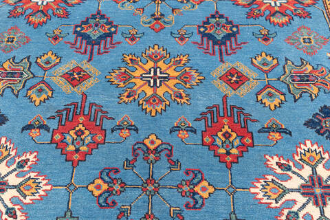 Kazak Blue Hand Knotted 57 X 711 Area Rug 700-146899 Image 3