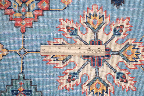 Kazak Blue Hand Knotted 57 X 711 Area Rug 700-146899 Image 6