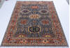 Chobi Grey Hand Knotted 62 X 810 Area Rug 700-146905 Thumb 1