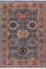 Chobi Grey Hand Knotted 62 X 810 Area Rug 700-146905 Thumb 0