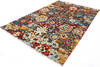 Chobi Multicolor Hand Knotted 60 X 91 Area Rug 700-146906 Thumb 2