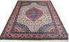 Pak-Persian Beige Hand Knotted 104 X 128 Area Rug 700-146910 Thumb 1