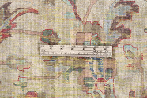 Pak-Persian Beige Hand Knotted 69 X 100 Area Rug 700-146911 Image 8