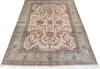 Pak-Persian Beige Hand Knotted 69 X 100  Area Rug 700-146911 Thumb 1