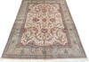Pak-Persian Beige Hand Knotted 69 X 100 Area Rug 700-146911 Thumb 1