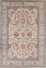 Pak-Persian Beige Hand Knotted 69 X 100  Area Rug 700-146911 Thumb 0