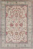 Pak-Persian Beige Hand Knotted 69 X 100 Area Rug 700-146911 Thumb 0