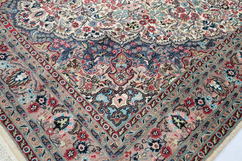 Pak-Persian Beige Hand Knotted 70 X 104 Area Rug 700-146912 Image 4
