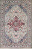 Pak-Persian Beige Hand Knotted 70 X 104  Area Rug 700-146912 Thumb 0