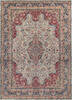 Pak-Persian Beige Hand Knotted 70 X 102  Area Rug 700-146913 Thumb 0