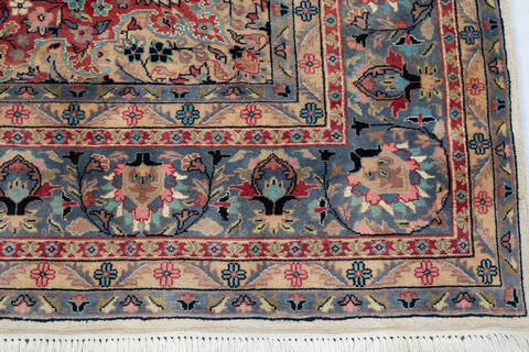 Pak-Persian Beige Hand Knotted 70 X 911 Area Rug 700-146916 Image 3