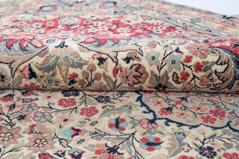 Pak-Persian Beige Hand Knotted 70 X 911 Area Rug 700-146916 Image 6
