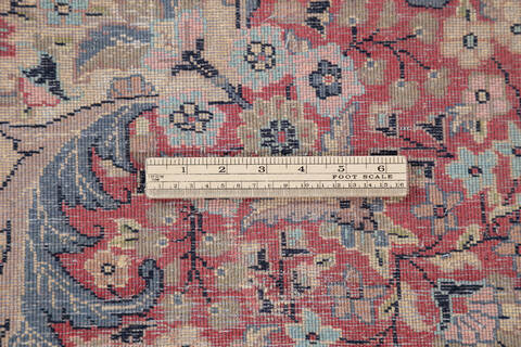 Pak-Persian Beige Hand Knotted 70 X 911 Area Rug 700-146916 Image 7