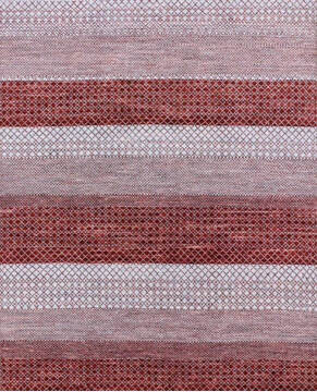 Modern-Contemporary Multicolor Hand Knotted 8'0" X 10'0"  Area Rug 902-146929