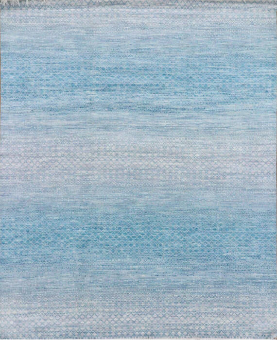 Modern-Contemporary Multicolor Hand Knotted 60 X 90  Area Rug 902-146940 Image 0