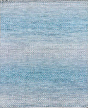 Modern-Contemporary Multicolor Hand Knotted 6'0" X 9'0"  Area Rug 902-146940