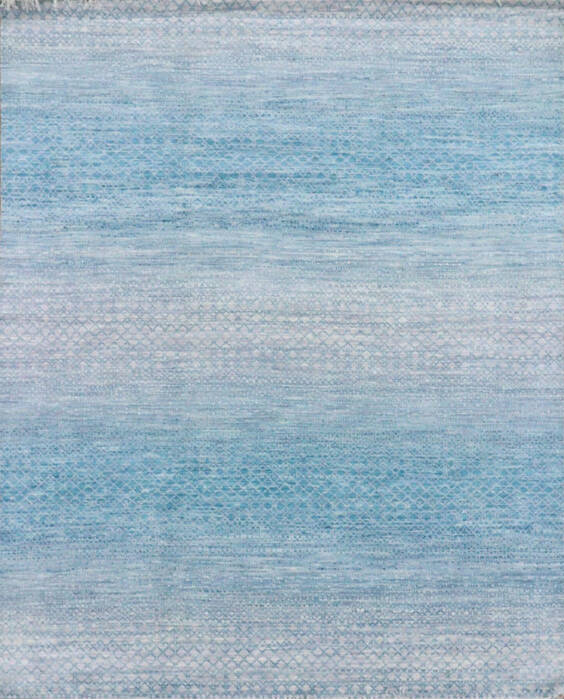 Modern-Contemporary Multicolor Hand Knotted 80 X 100  Area Rug 902-146941 Image 0