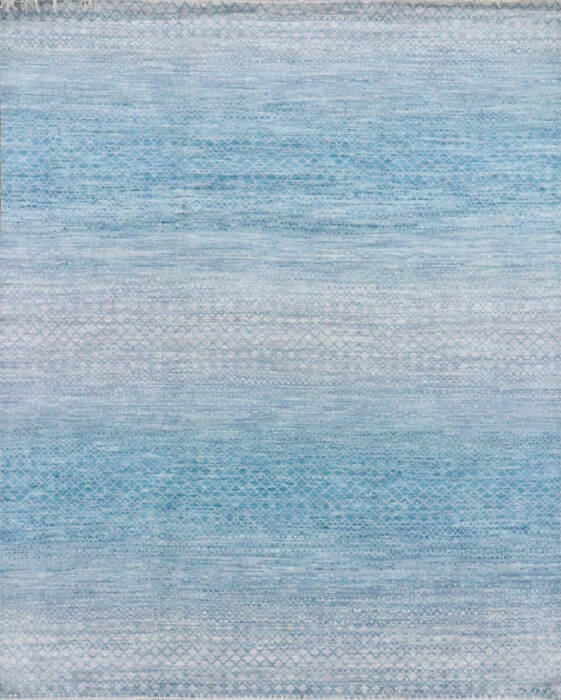 Modern-Contemporary Multicolor Hand Knotted 100 X 140  Area Rug 902-146944 Image 0