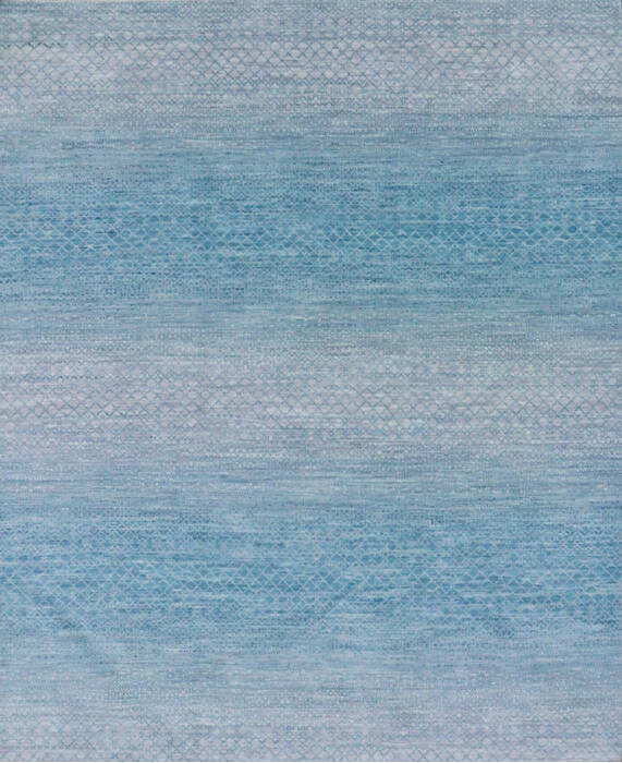 Modern-Contemporary Multicolor Hand Knotted 80 X 100  Area Rug 902-146946 Image 0