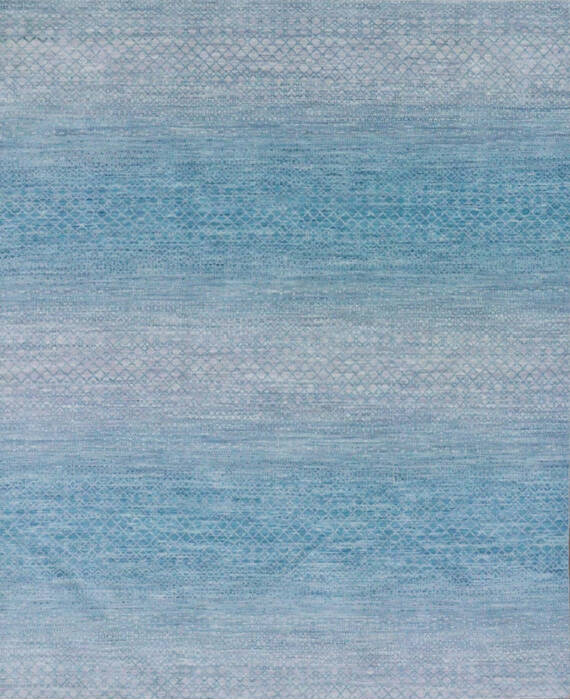 Modern-Contemporary Multicolor Hand Knotted 100 X 140  Area Rug 902-146948 Image 0