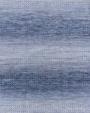 Modern-Contemporary Multicolor Hand Knotted 6'0" X 9'0"  Area Rug 902-146949